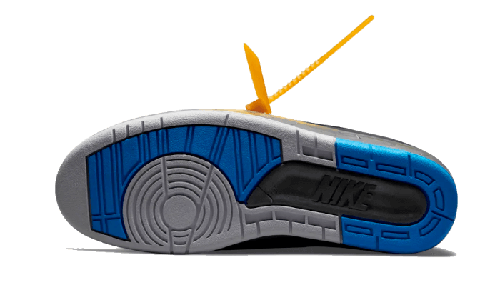 Air Jordan 2 Retro Low SP Off-White Black Blue 6