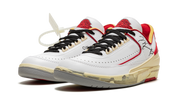 Air Jordan 2 Retro Low SP Off-White White Red 3
