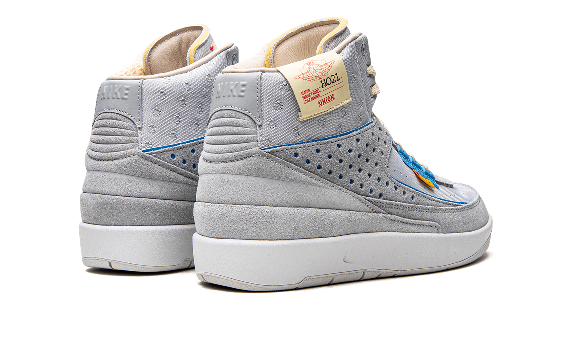 Air Jordan 2 Union SP Grey Fog 7