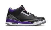 Air Jordan 3 Retro Black Court Purple 7