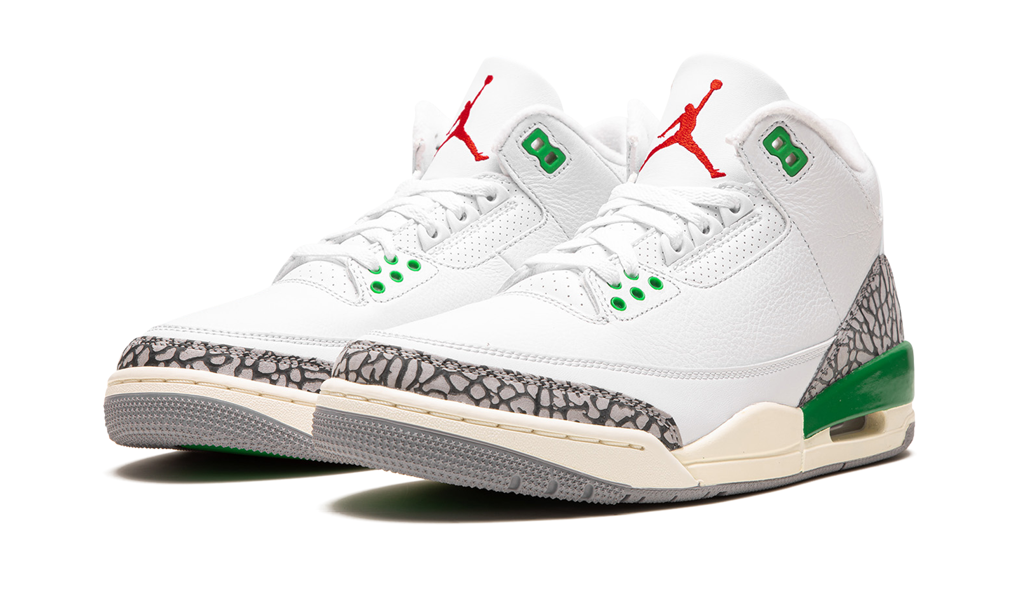 Air Jordan 3 Retro Lucky Green (W) 3