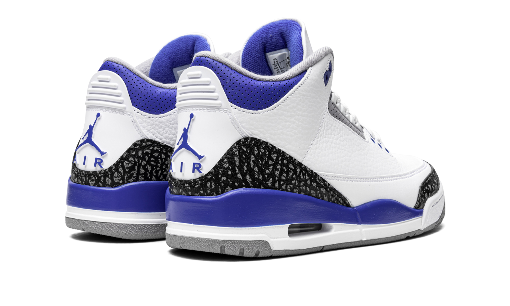 Air Jordan 3 Retro Racer Blue 4