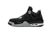 Air Jordan 4 Retro Black Canvas (GS) 1