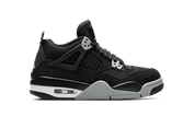 Air Jordan 4 Retro Black Canvas (GS) 7