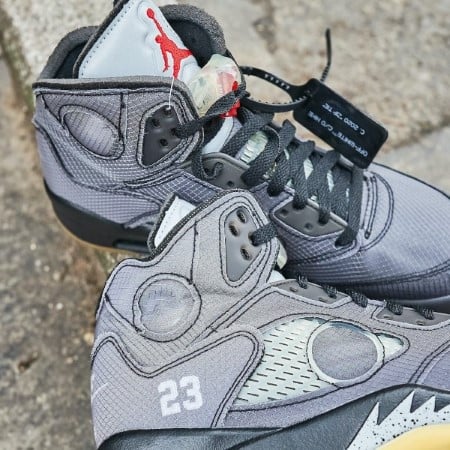 Air Jordan 5 Retro Off-White Black 5