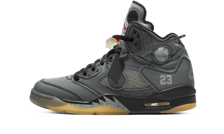 Air Jordan 5 Retro Off-White Black 8