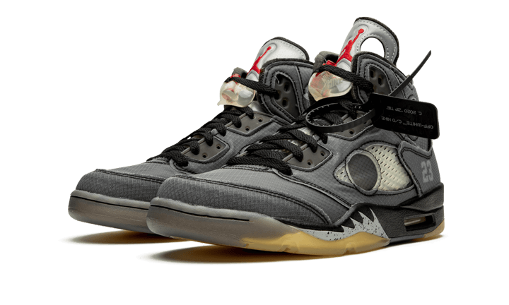 Air Jordan 5 Retro Off-White Black 9