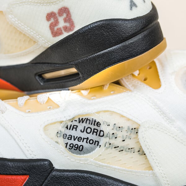 Air Jordan 5 Retro Off-White Sail 5