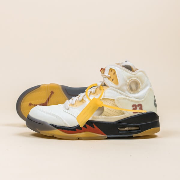 Air Jordan 5 Retro Off-White Sail 6