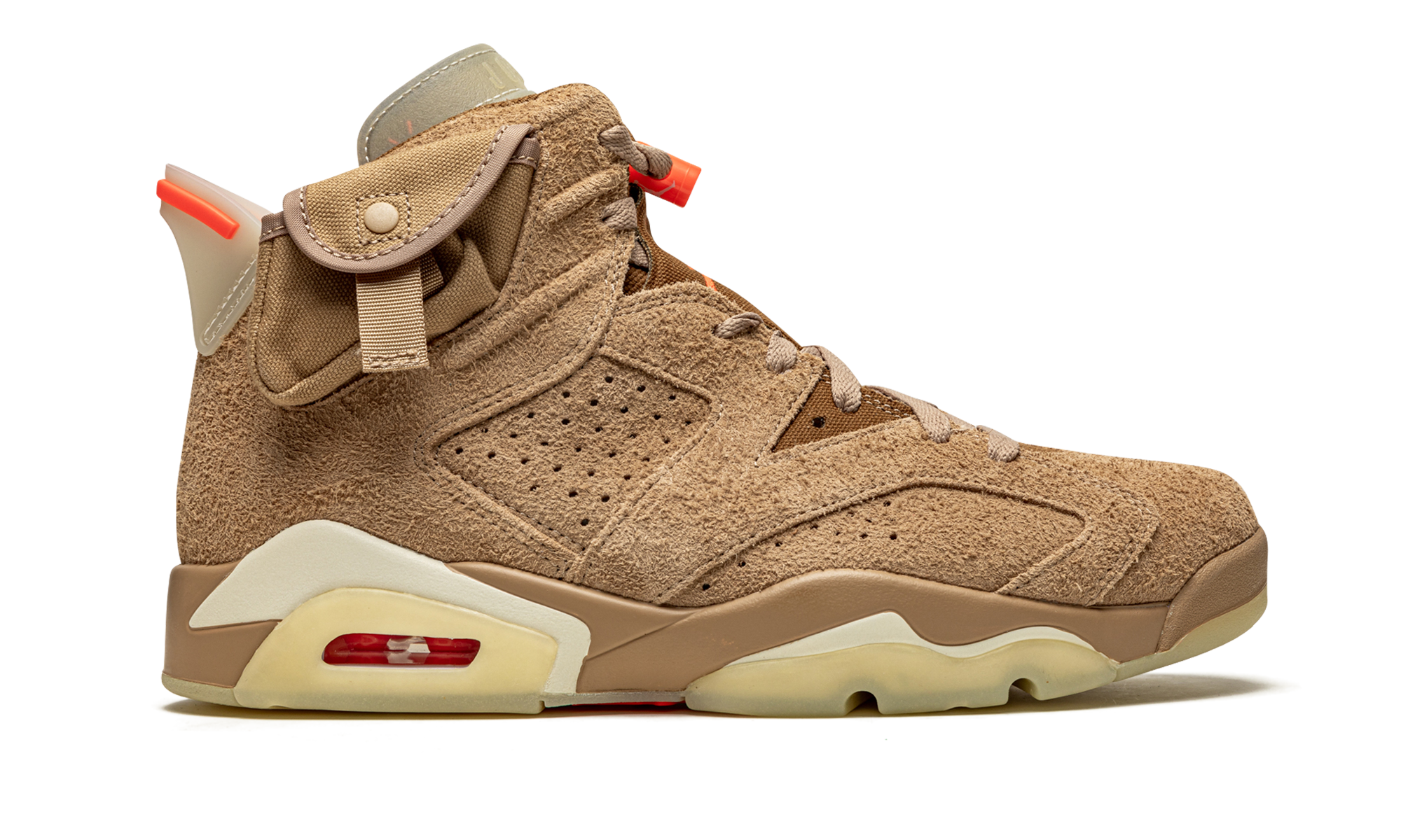 Air Jordan 6 Retro Travis Scott British Khaki 7