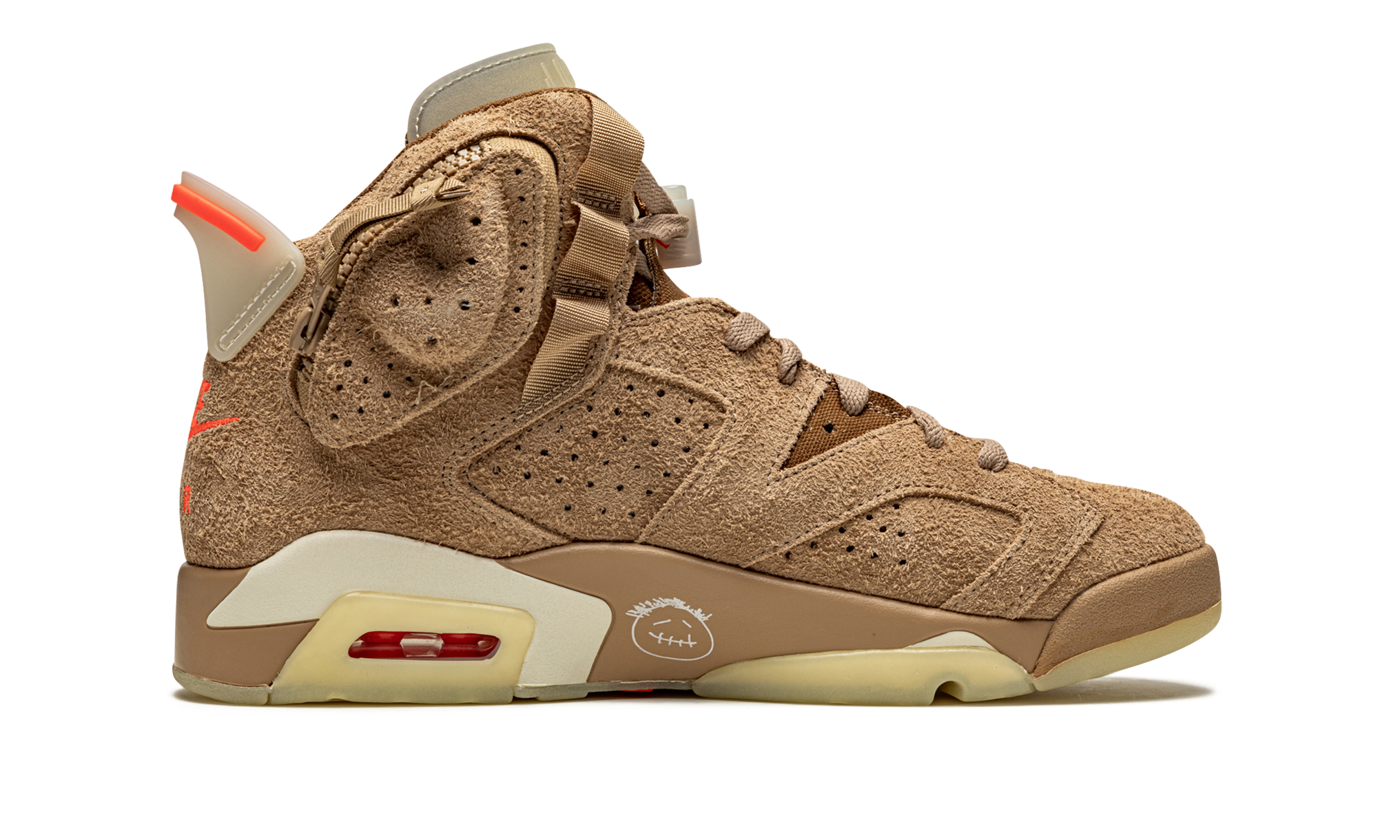 Air Jordan 6 Retro Travis Scott British Khaki 9