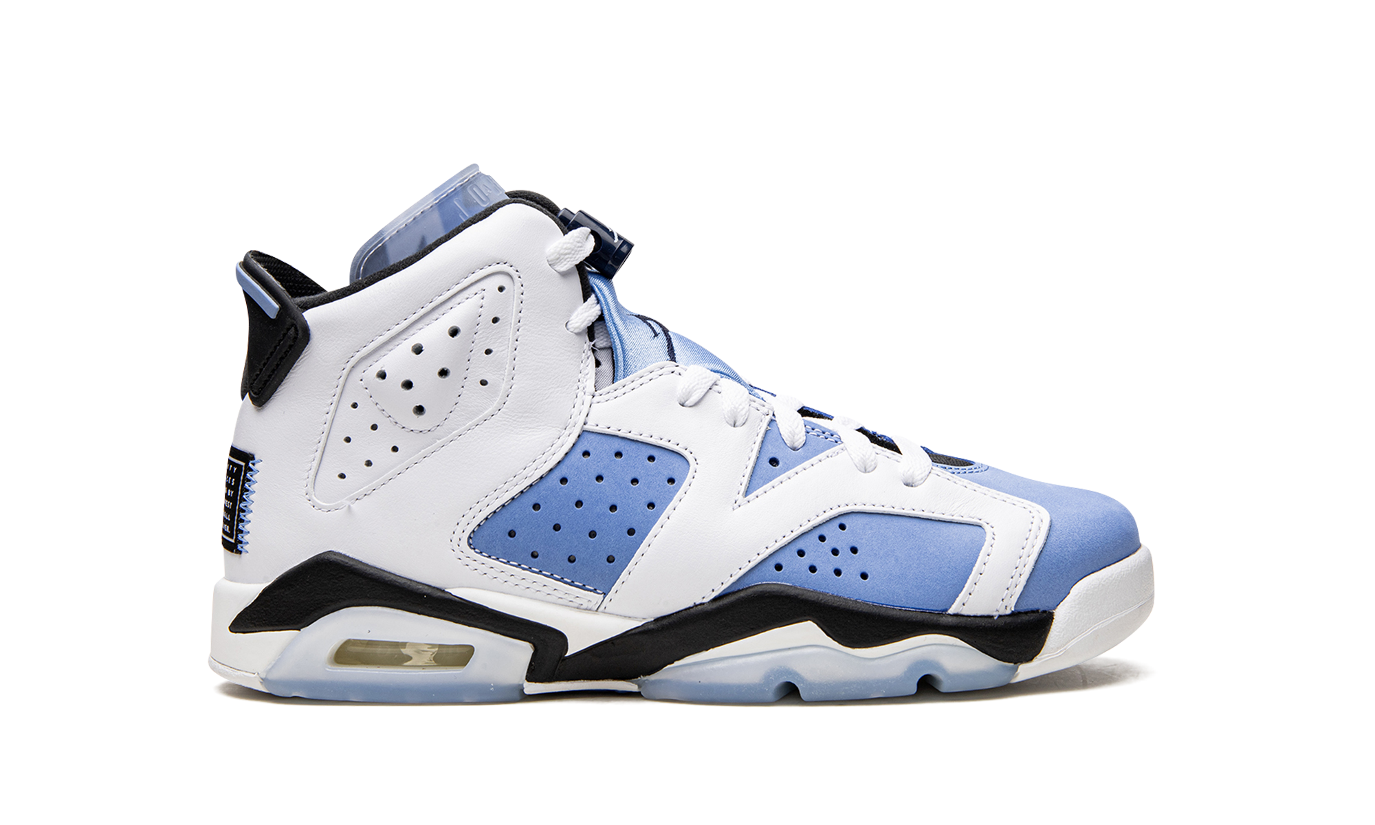 Air Jordan 6 Retro UNC White (GS) 7