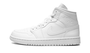 Air Jordan Mid Triple White (2022) (W) 1