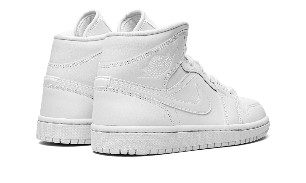 Air Jordan Mid Triple White (2022) (W) 4