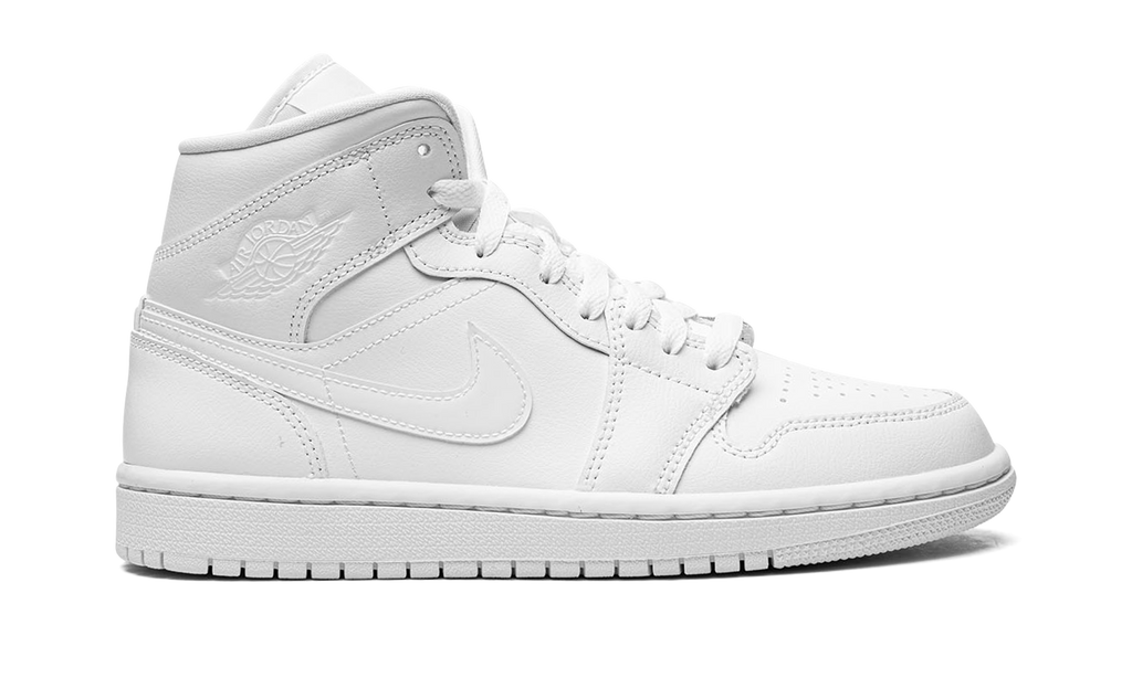 Air Jordan Mid Triple White (2022) (W) 7