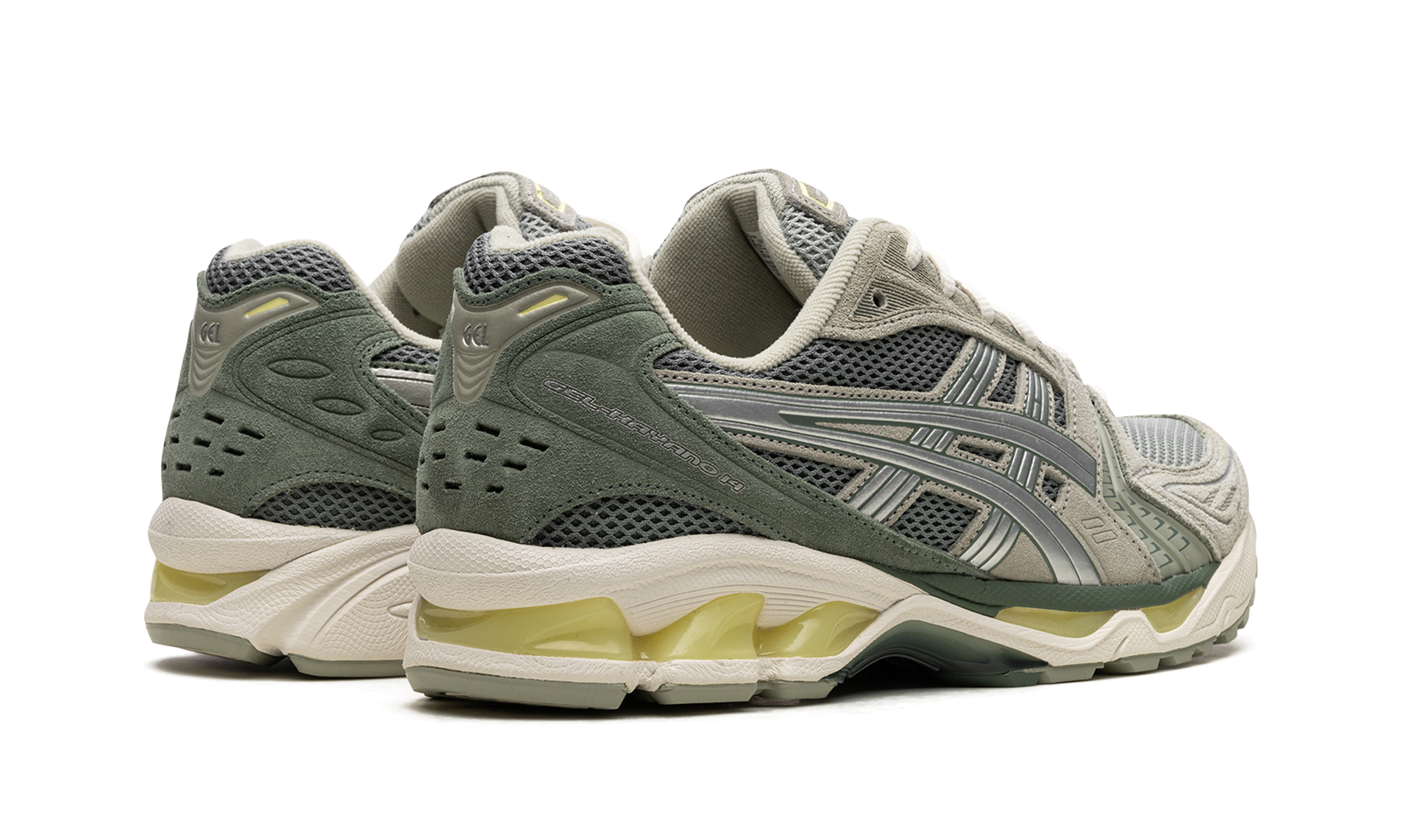 ASICS Gel-Kayano 14 Olive Grey Pure Silver 4