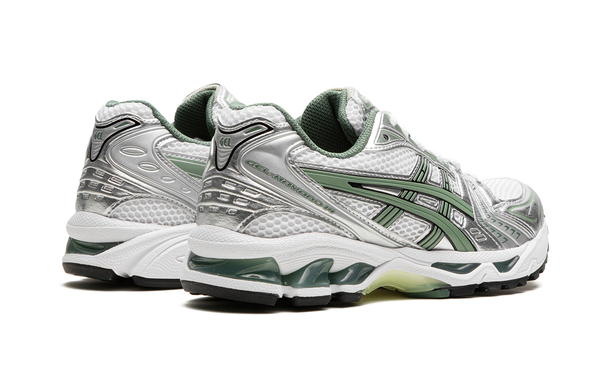 ASICS Gel-Kayano 14 White Pure Silver Slate Grey Sage 4