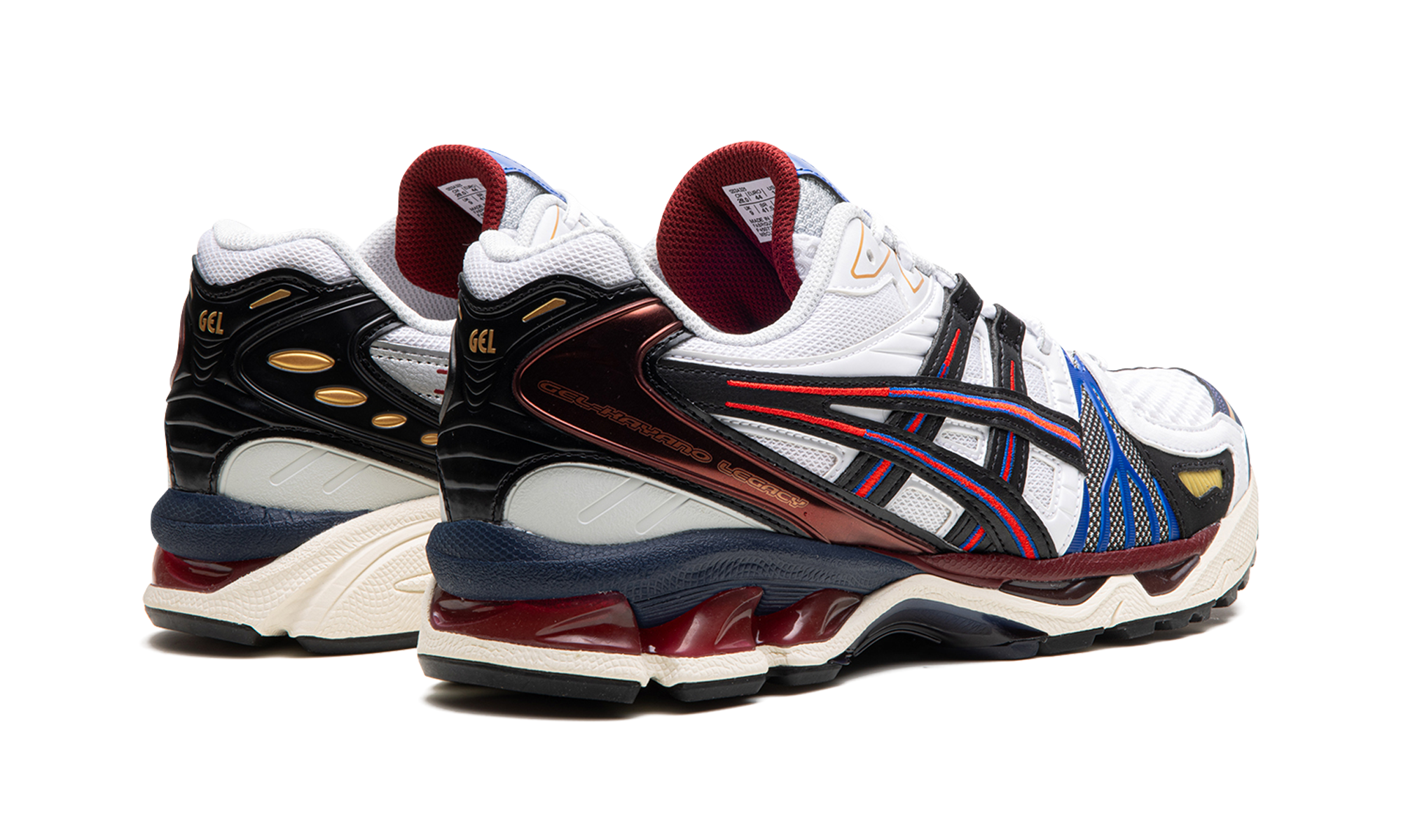 ASICS Gel-Kayano Legacy White Black Red Blue 4