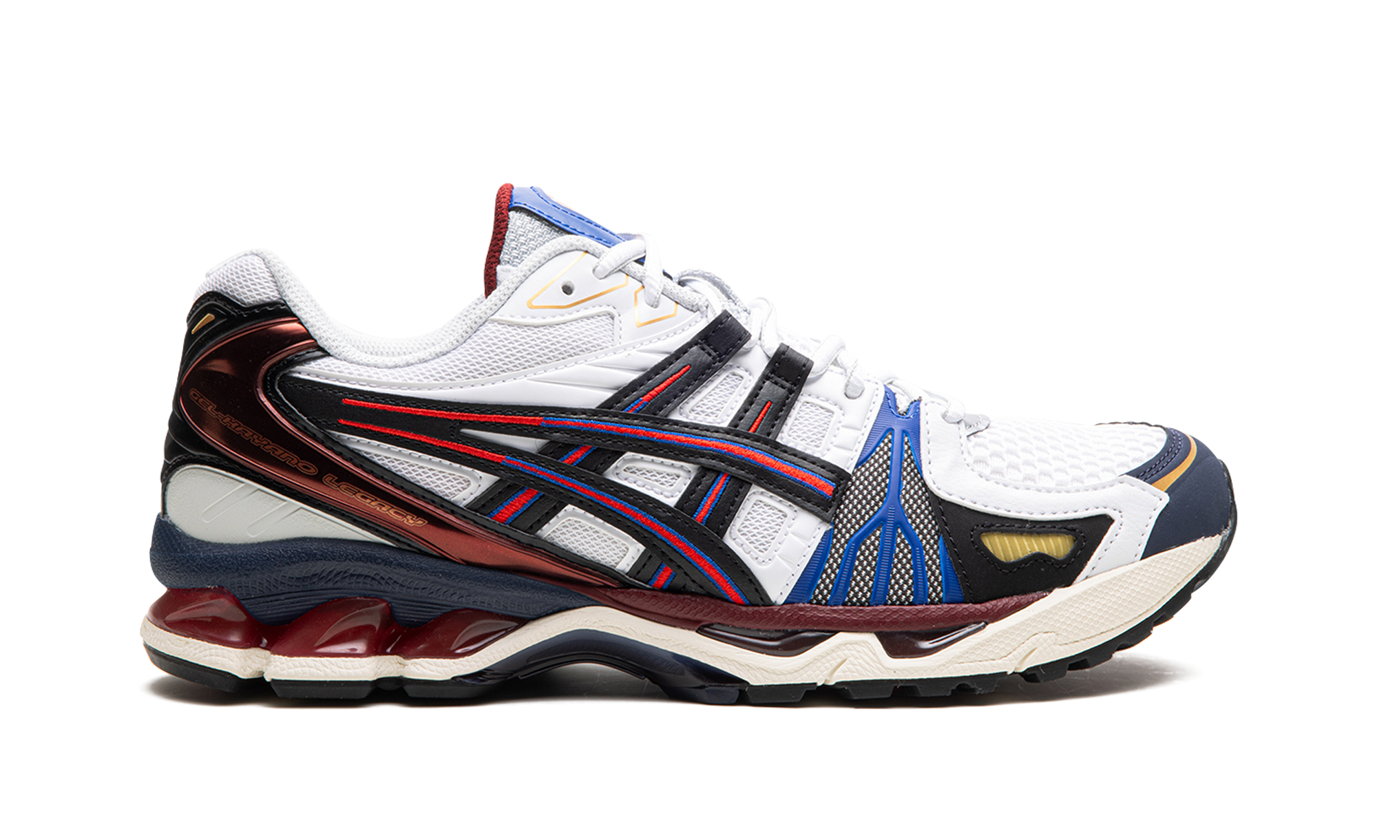 ASICS Gel-Kayano Legacy White Black Red Blue 7