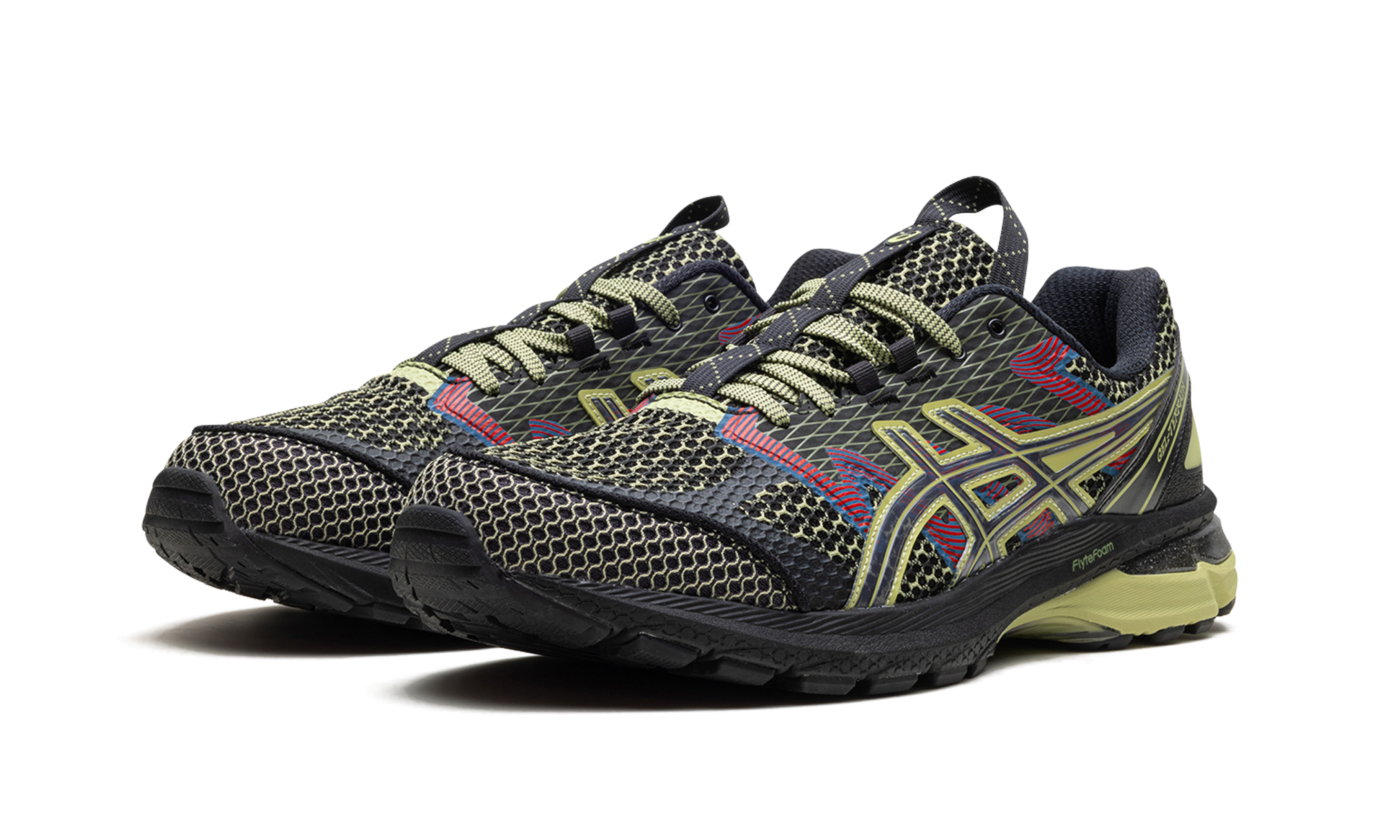 Asics Sportstyle US4-S Gel-Terrain Black Neon Lime 3