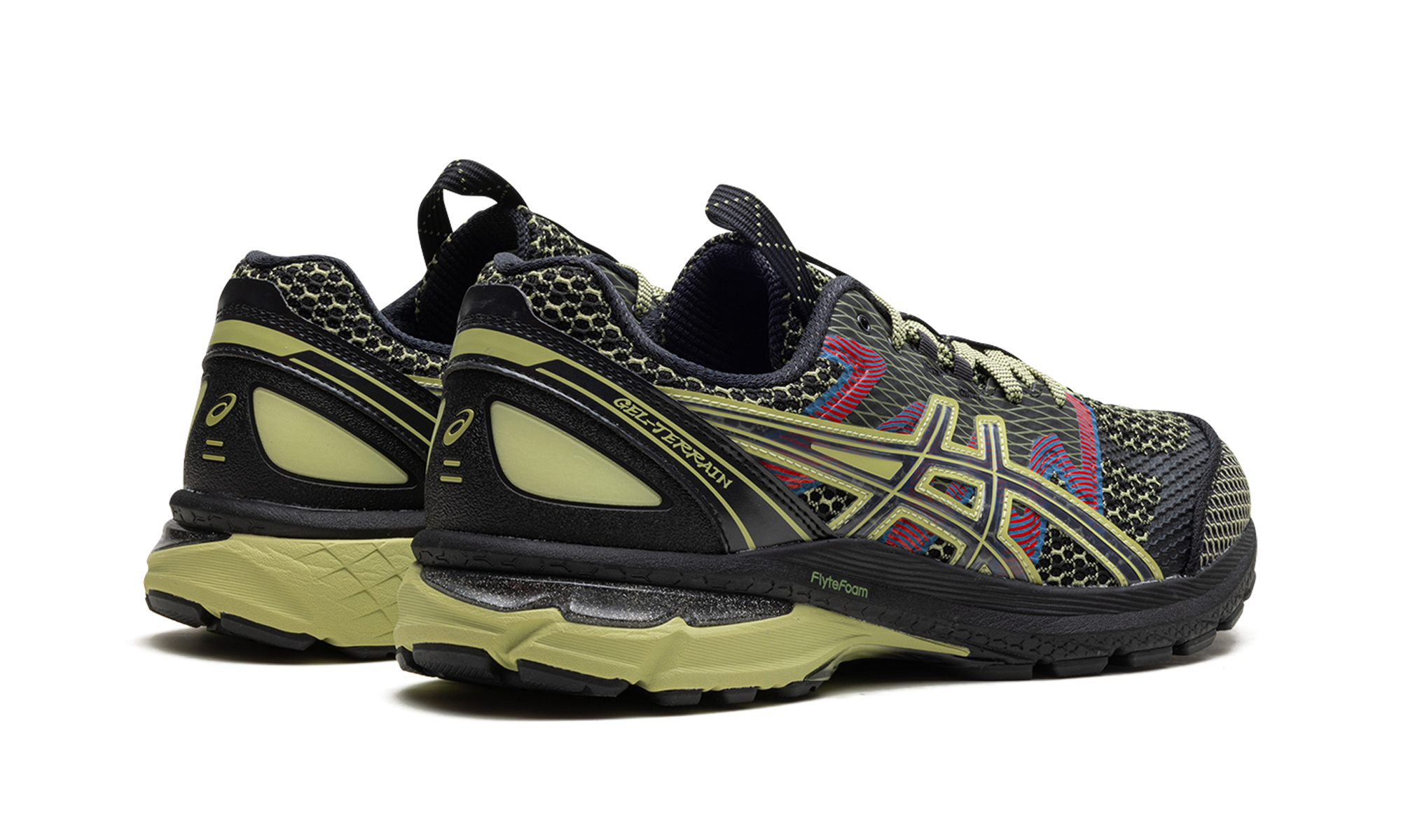Asics Sportstyle US4-S Gel-Terrain Black Neon Lime 4