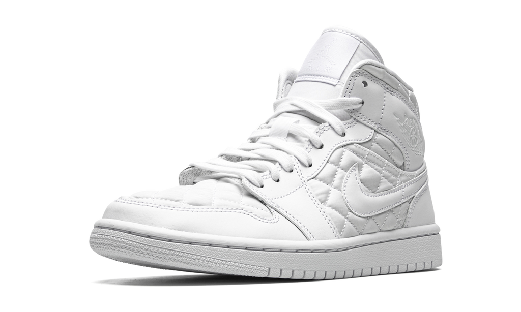 Air Jordan 1 Mid Quilted White (W)