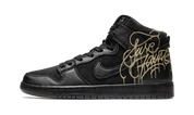 FAUST x Nike SB Dunk High 'Black and Metallic Gold' 1