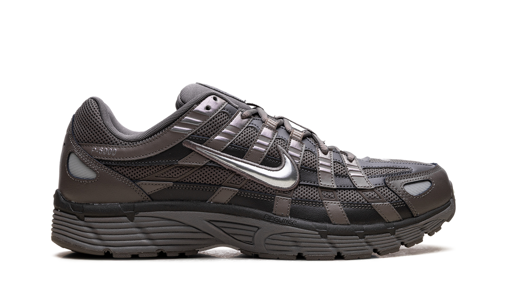 Nike P-6000 Cave Stone Medium Ash Flat Pewter Metallic Silver