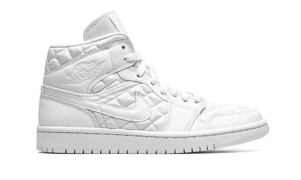 Air Jordan 1 Mid Quilted White (W)
