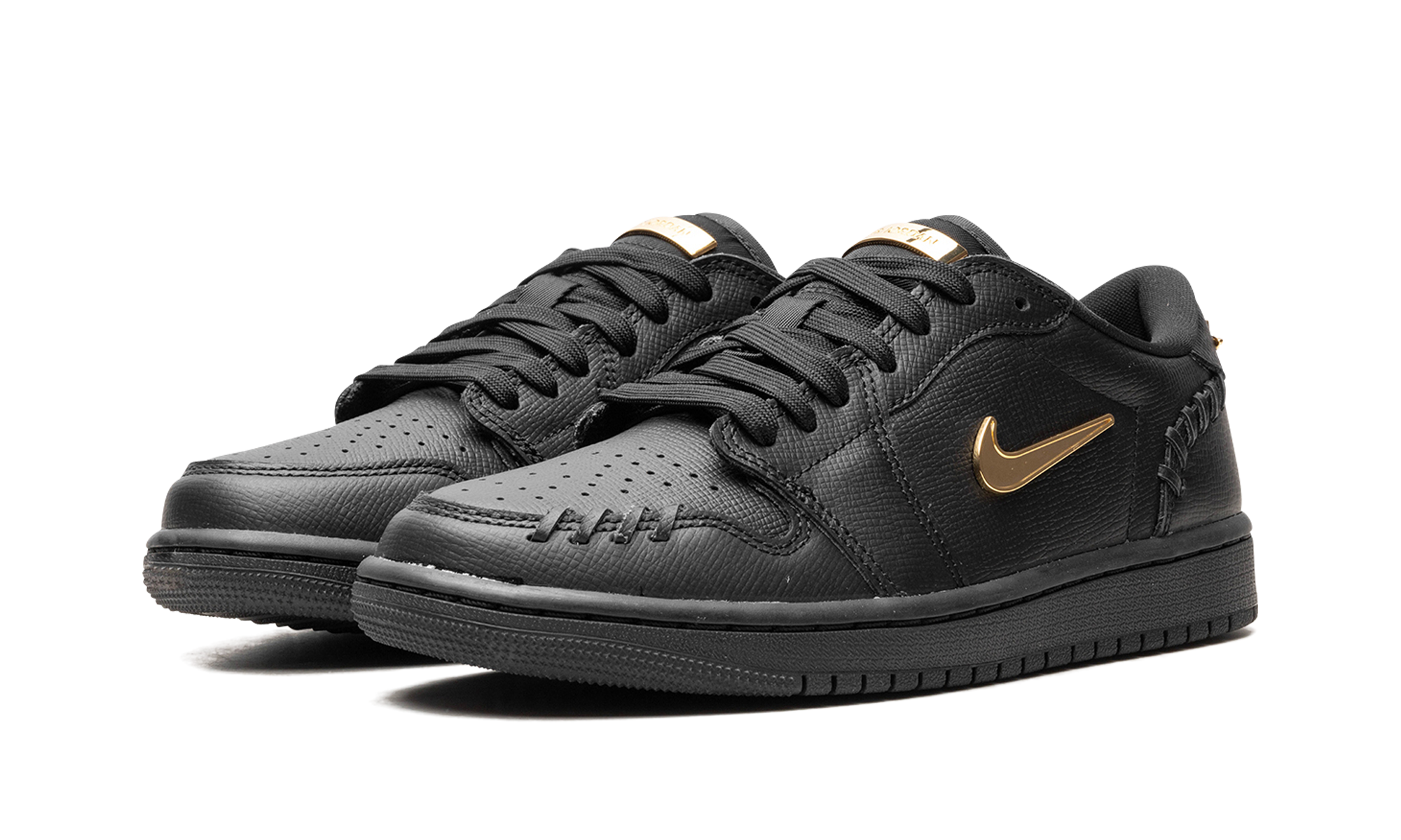 Jordan 1 Low Method of Make Black Metallic Gold (W) 3