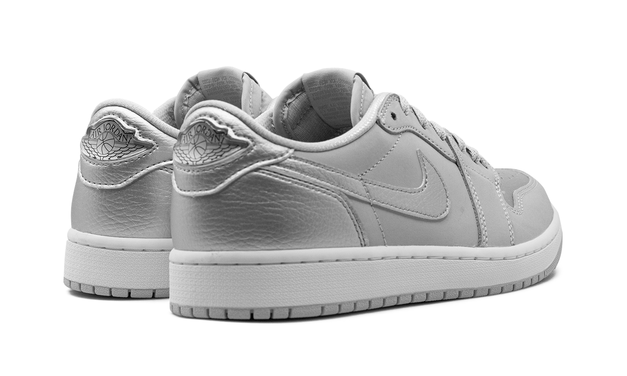 Jordan 1 Low OG Metallic Silver 4