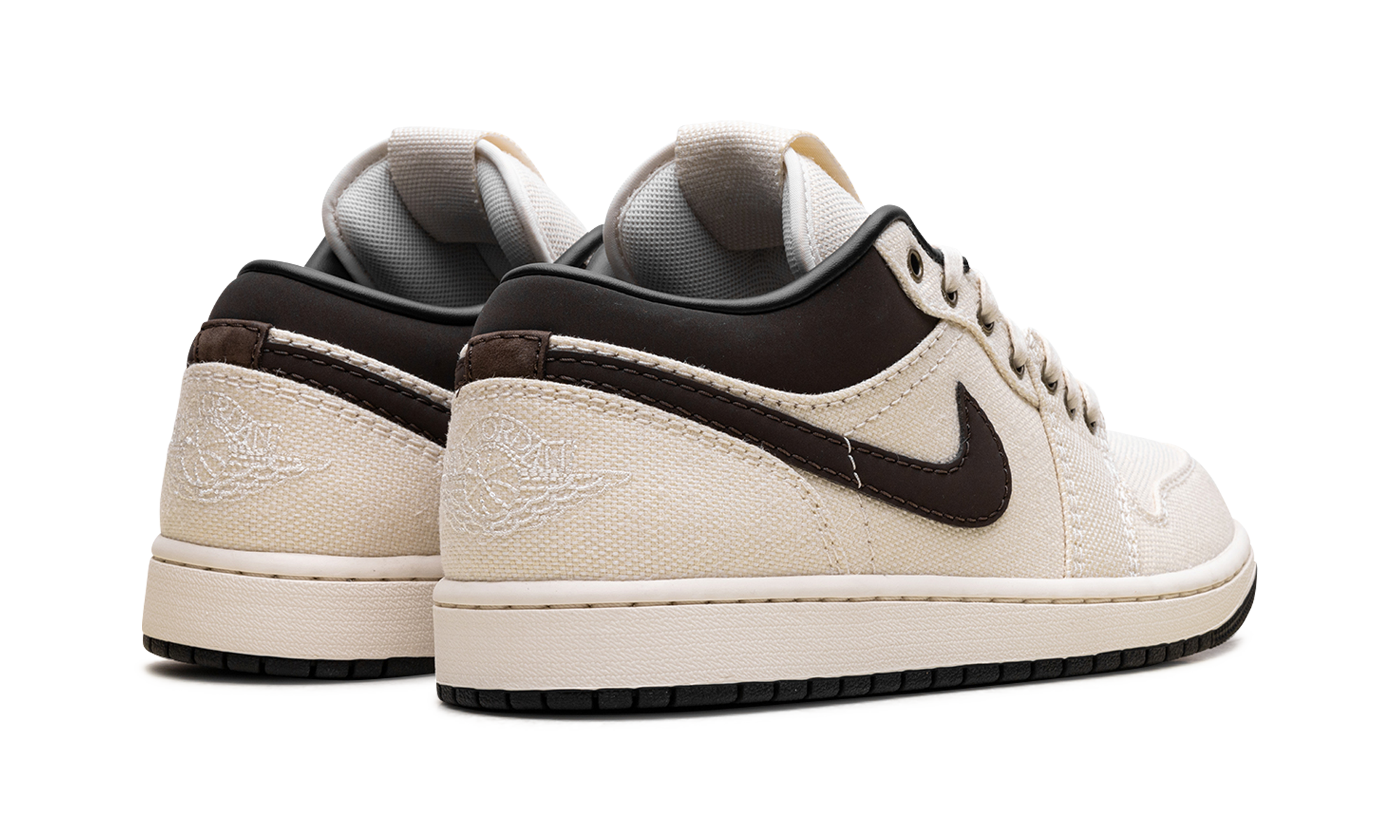 Jordan 1 Low Premium Pale Ivory Off Noir Baroque Brown 4