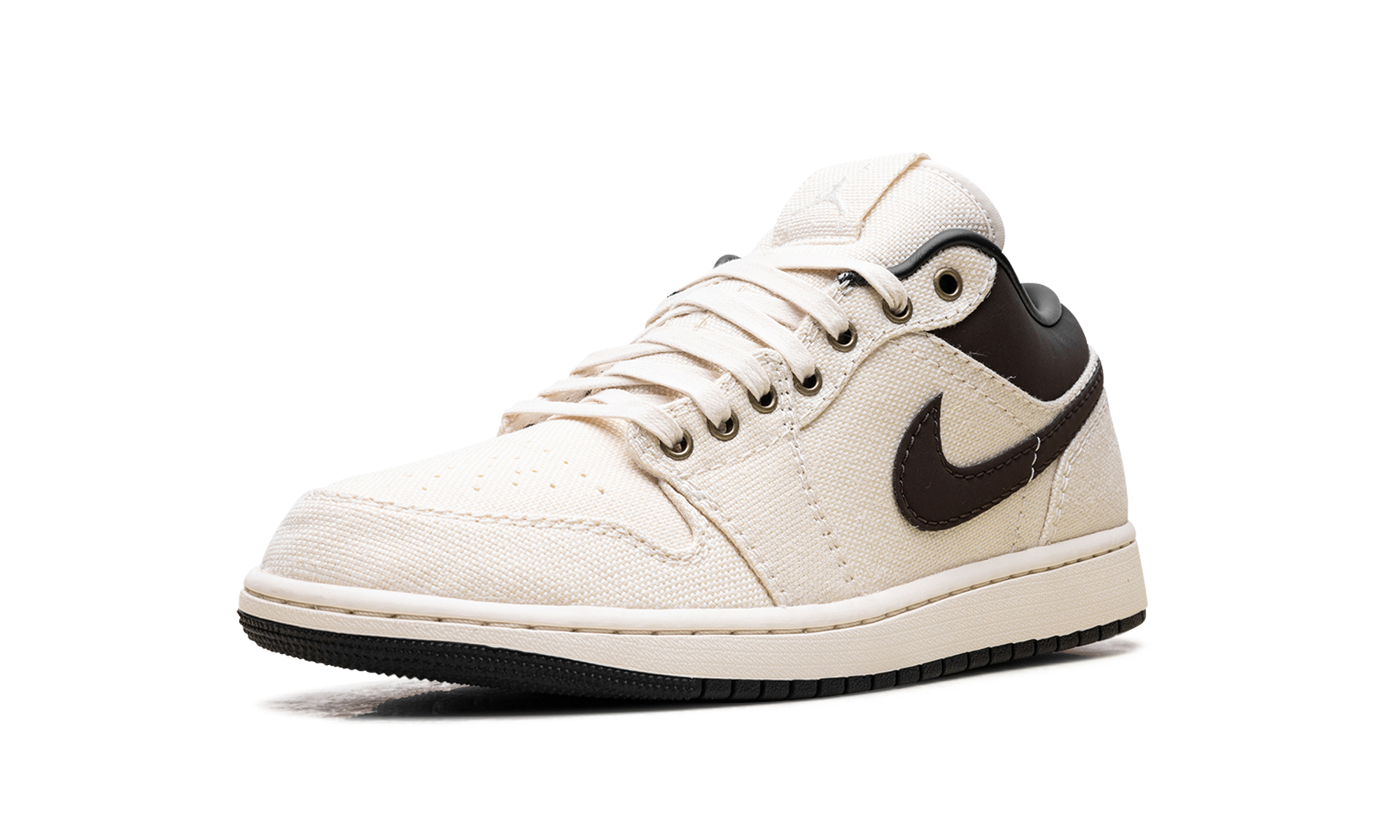 Jordan 1 Low Premium Pale Ivory Off Noir Baroque Brown 5