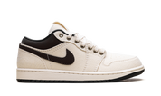 Jordan 1 Low Premium Pale Ivory Off Noir Baroque Brown 7
