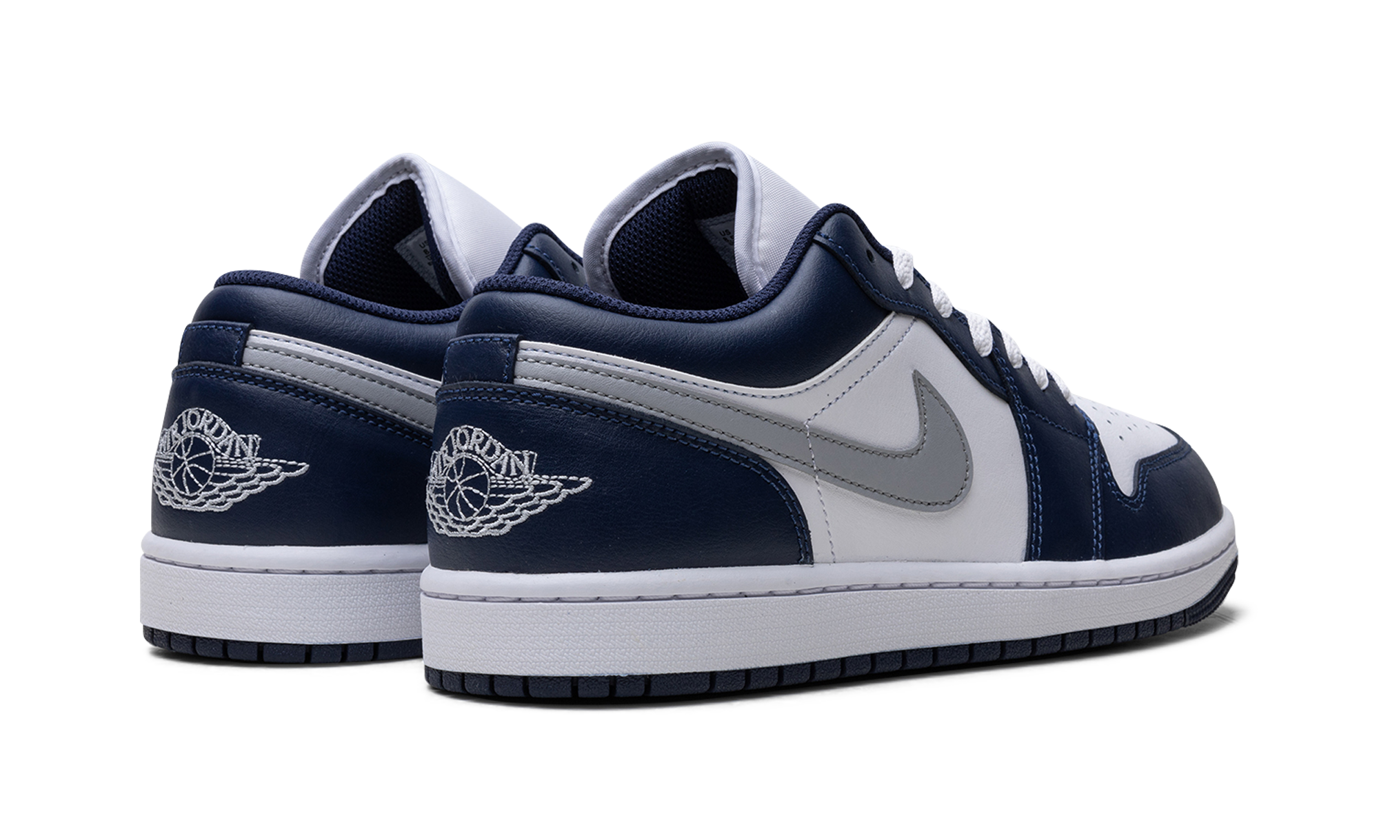 Jordan 1 Low Wolf Grey Midnight Navy 4