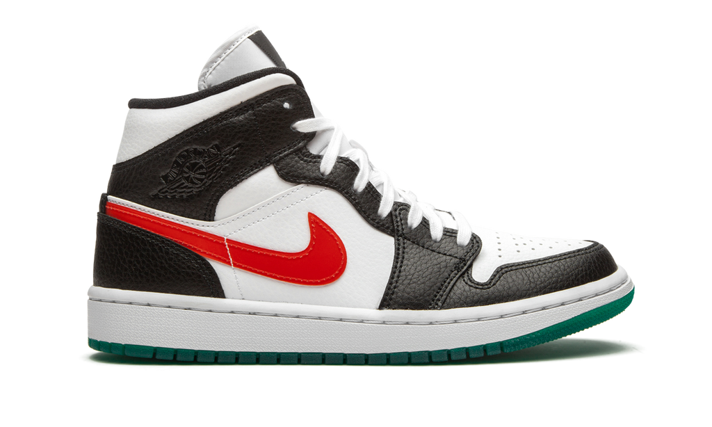 Jordan 1 Mid Alternate Swooshes Red Yellow (W) 7