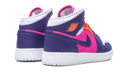 Jordan 1 Mid Fire Pink Barely Grape (GS) 4