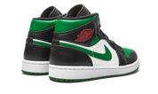 Jordan 1 Mid Green Toe 4