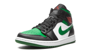 Jordan 1 Mid Green Toe 5