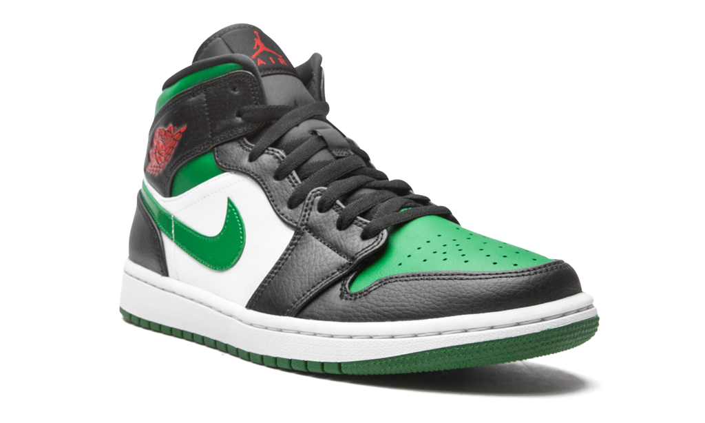 Jordan 1 Mid Green Toe 8