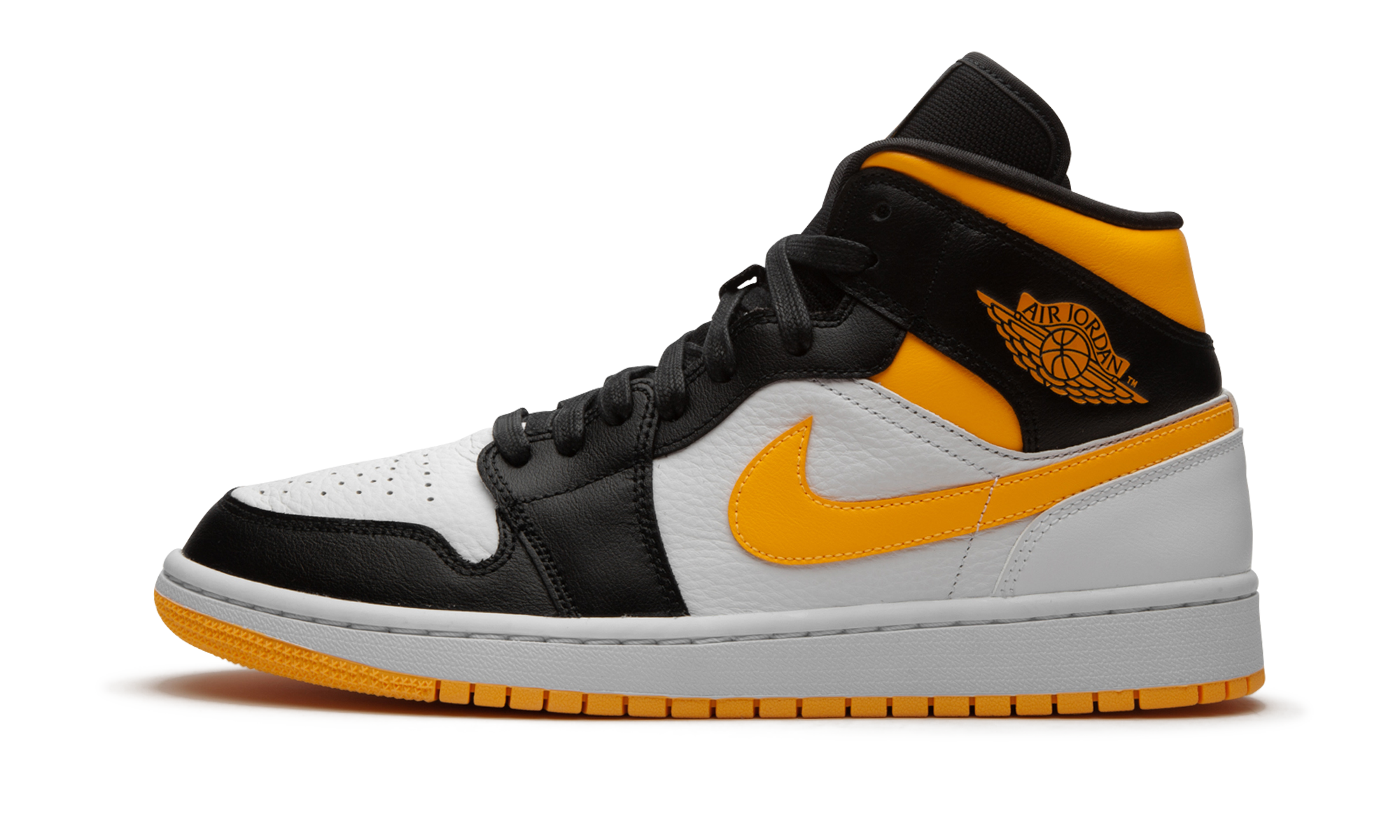 Jordan 1 Mid Laser Orange Black (W) 1