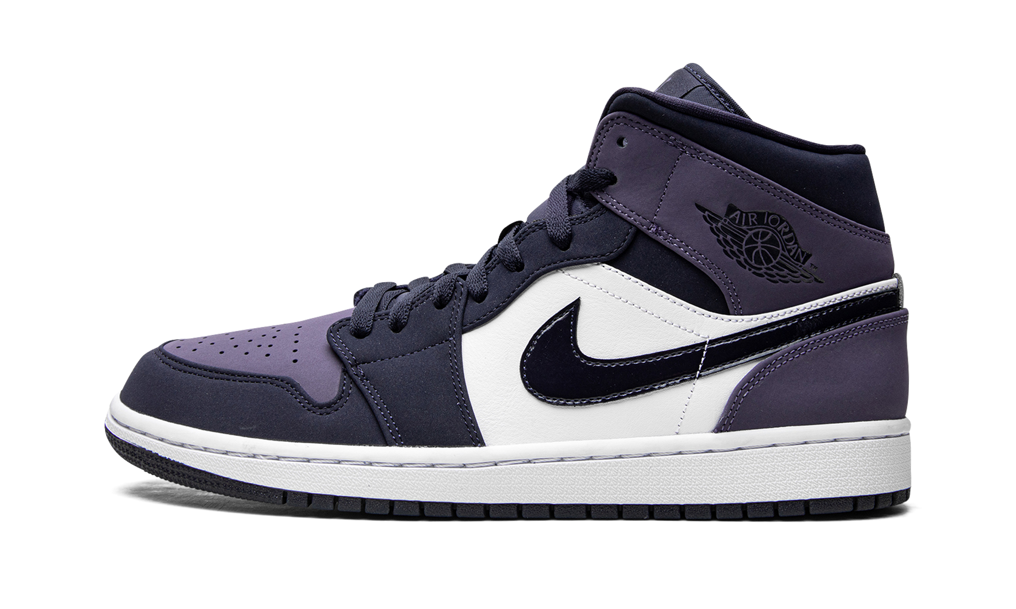 Jordan 1 Mid Obsidian Sanded Purple 2