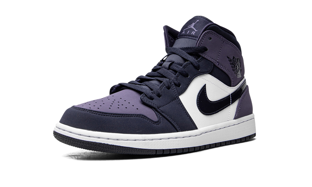 Jordan 1 Mid Obsidian Sanded Purple 5