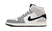 Jordan 1 Mid SE Craft White Cement Grey Black 1