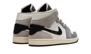 Jordan 1 Mid SE Craft White Cement Grey Black 4