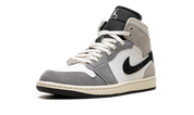 Jordan 1 Mid SE Craft White Cement Grey Black 5