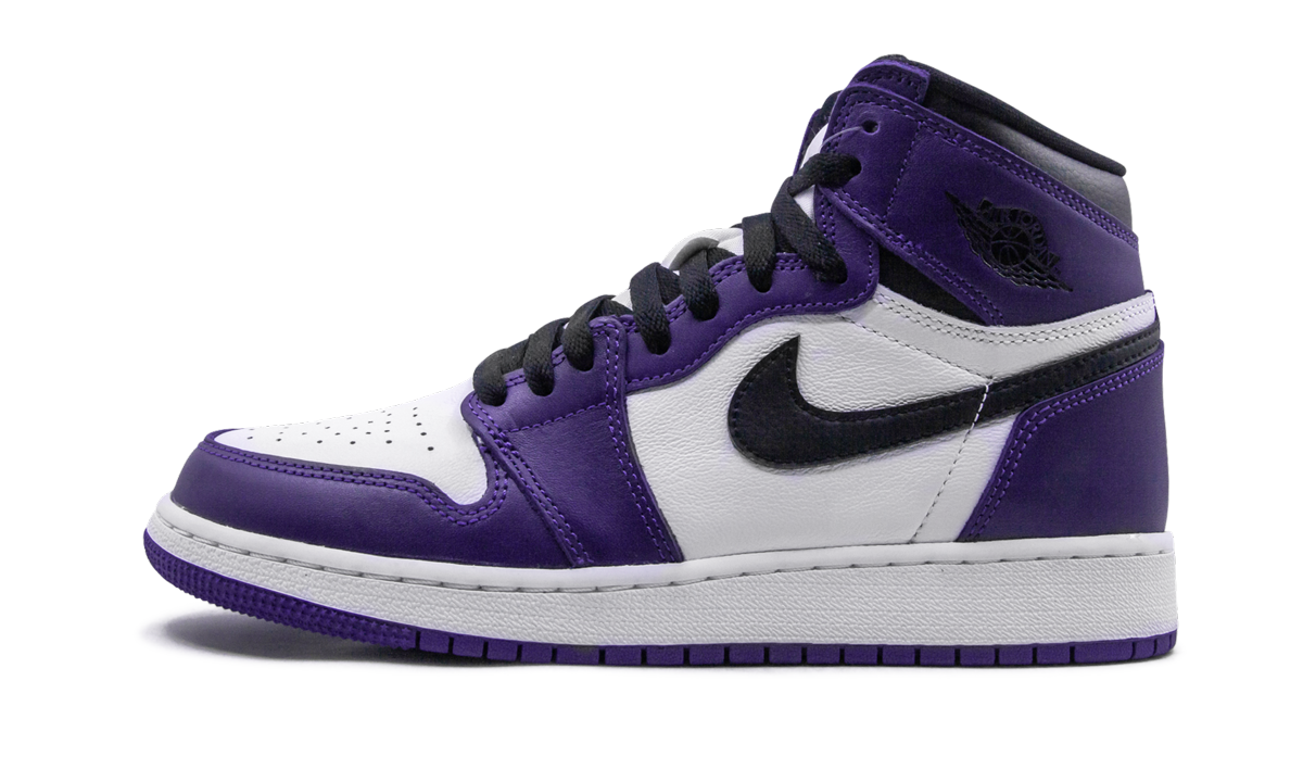 Jordan 1 Retro High Court Purple White (GS) 1