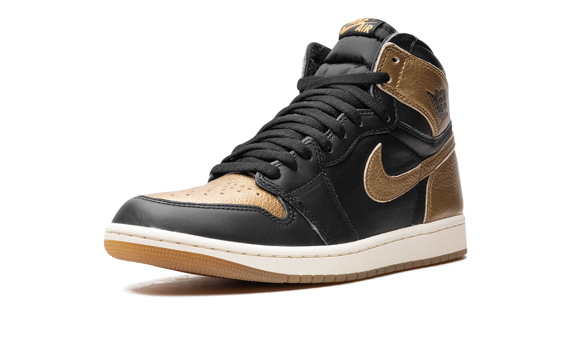Jordan 1 Retro High OG Black Metallic Gold 5