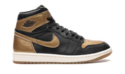 Jordan 1 Retro High OG Black Metallic Gold 7