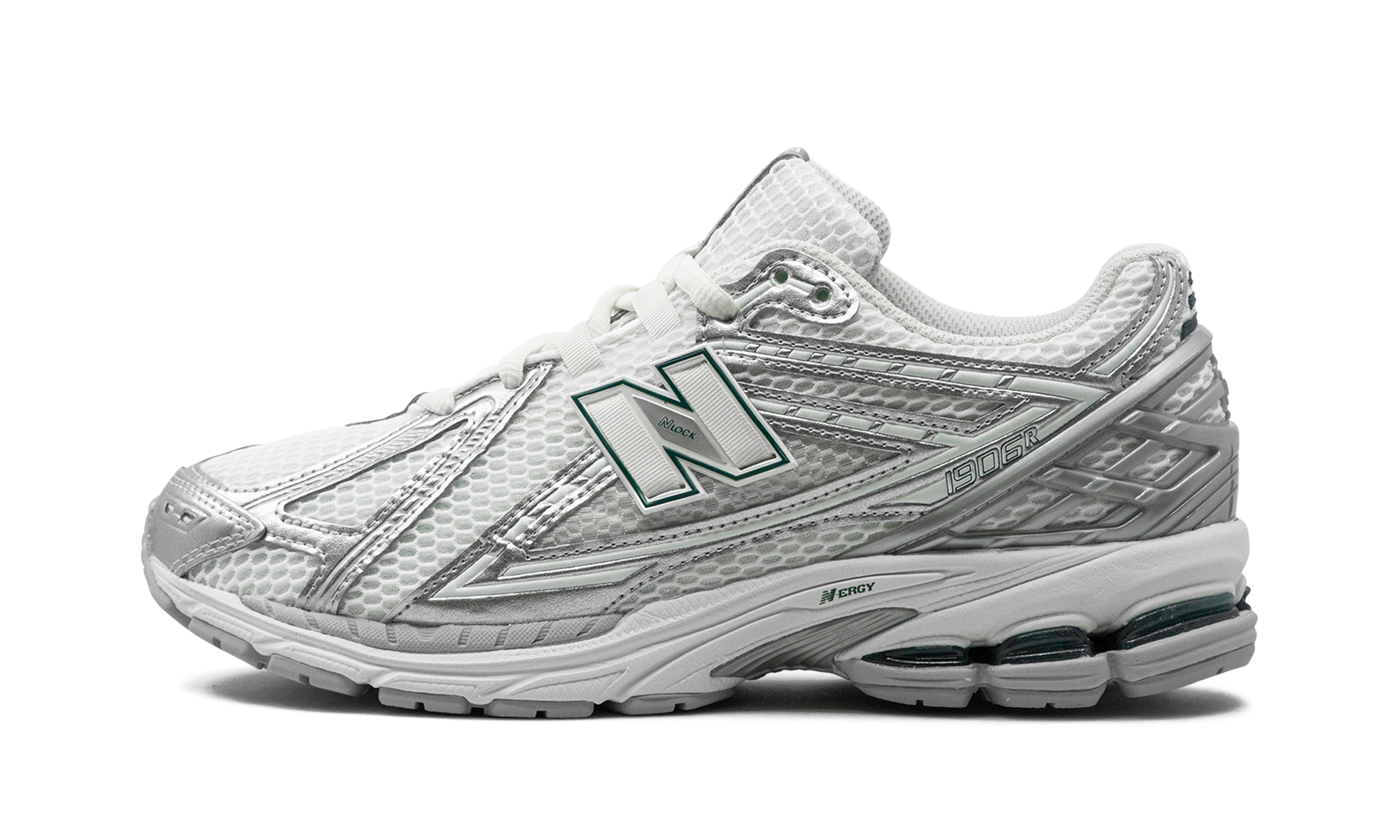 New Balance 1906r Silver Metallic Cream 5